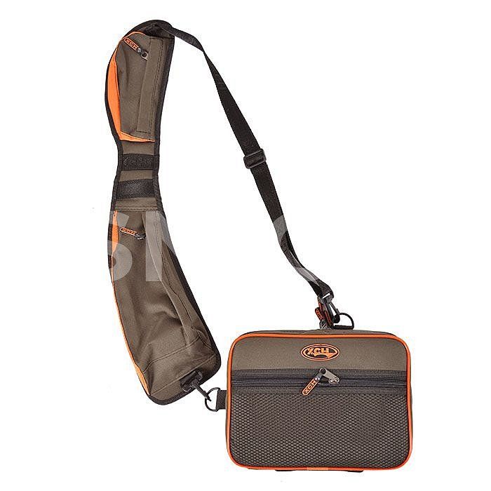 Cумка для рыболовных снастей плечевая c 2 коробками 9833